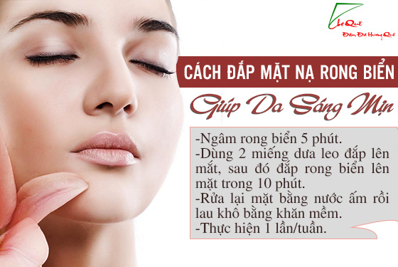 công dụng làm đẹp của rong biển